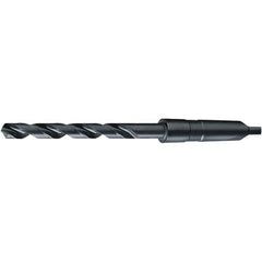 Cle-Line - Taper Shank Drill Bits Drill Bit Size (Inch): 19/32 Drill Point Angle: 118 - Caliber Tooling