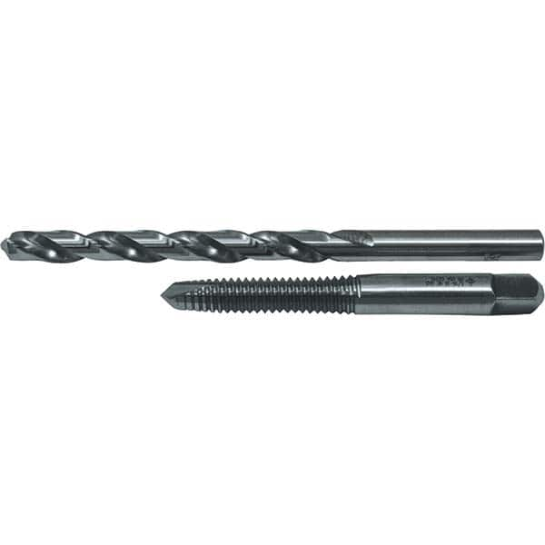 Cle-Line - Tap & Drill Sets Minimum Tap Thread Size (Inch): 5/16-18 Maximum Tap Thread Size (Inch): 5/16-18 - Caliber Tooling