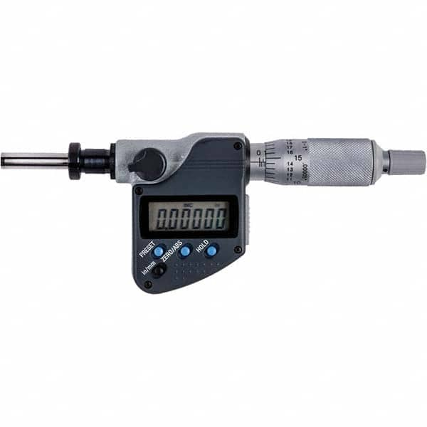 Mitutoyo - Electronic Micrometer Heads Minimum Measurement (Decimal Inch): 0 Maximum Measurement (Decimal Inch): 1 - Caliber Tooling