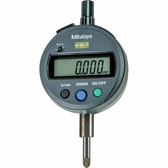 Mitutoyo - Electronic Drop Indicators Minimum Measurement (Decimal Inch): 0.0000 Maximum Measurement (mm): 12.7 - Caliber Tooling