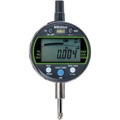 Mitutoyo - Electronic Drop Indicators Minimum Measurement (mm): 0.00 Maximum Measurement (mm): 12.7 - Caliber Tooling