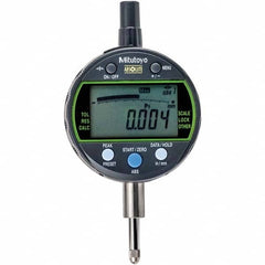 Mitutoyo - Electronic Drop Indicators Minimum Measurement (mm): 0.00 Maximum Measurement (mm): 12.7 - Caliber Tooling