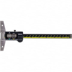 Mitutoyo - Electronic Depth Gages Minimum Measurement (Decimal Inch): 0 Maximum Measurement (Decimal Inch): 6.0000 - Caliber Tooling