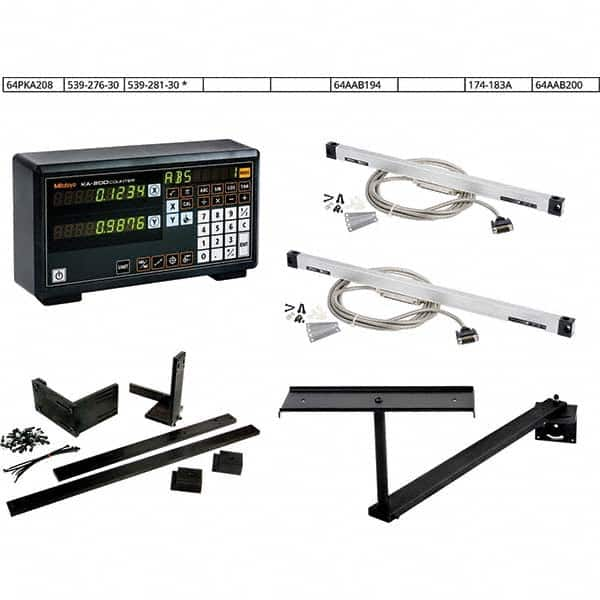 Mitutoyo - Electronic Linear Scales Display Type: LED Output Type: Digital - Caliber Tooling