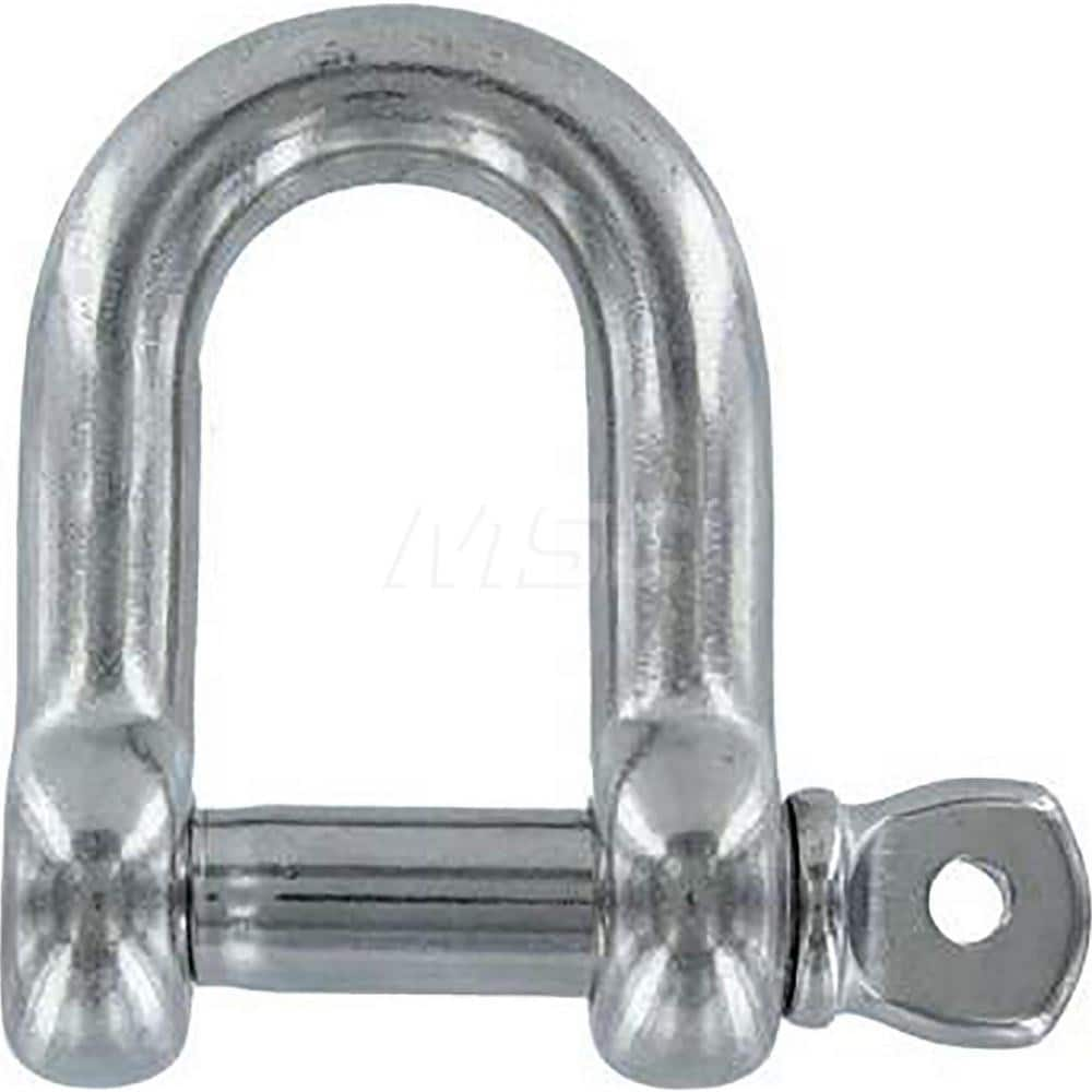 Shackle: Screw Pin Stainless Steel, 3/4″ Pin Dia