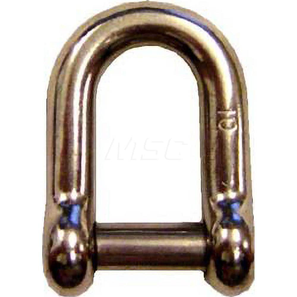 Shackle: Screw Pin Stainless Steel, 5/16″ Pin Dia