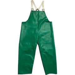 Louisiana Professional Wear - Rain & Chemical Wear; Garment Style: Bib Overall; Suspenders ; Garment Type: Chemical Resistant; Flame Resistant; Waterproof; Rain ; Material: PVC/Polyester/Polyurethane ; Size: Medium ; Color: Kelly Green ; Certification Ty - Exact Industrial Supply