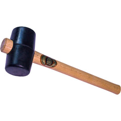 Osca - Non-Marring Hammers; Head Type: Cylindrical ; Head Material: Rubber ; Handle Material: Wood ; Head Weight Range: 1 - 2.9 lbs. ; Face Diameter Range: 1" - Exact Industrial Supply