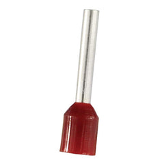 Electrical Wire Ferrules; Insulation Type: Partially Insulated; Connection Type: Crimp; Compatible Wire Size (sq mm): 1.5 mm ™; 16 AWG; Compatible Wire Size (AWG): 16; Pin Length: 0.472 in; 12.0 mm; Pin Length (mm): 12; Pin Diameter: 1.7 mm; Overall Lengt