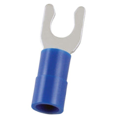 Fork Terminals; Terminal Type: Locking; Insulation Type: Partially Insulated; Connection Type: Crimp; Compatible Wire Size (sq mm): 1.5-2.5; Stud Size (Inch): 4.3 mm; Stud Size (mm): 4.3; Stud Size (#): 8; Fork Width (Decimal Inch): 0.283 in; 7.2 mm; Fork