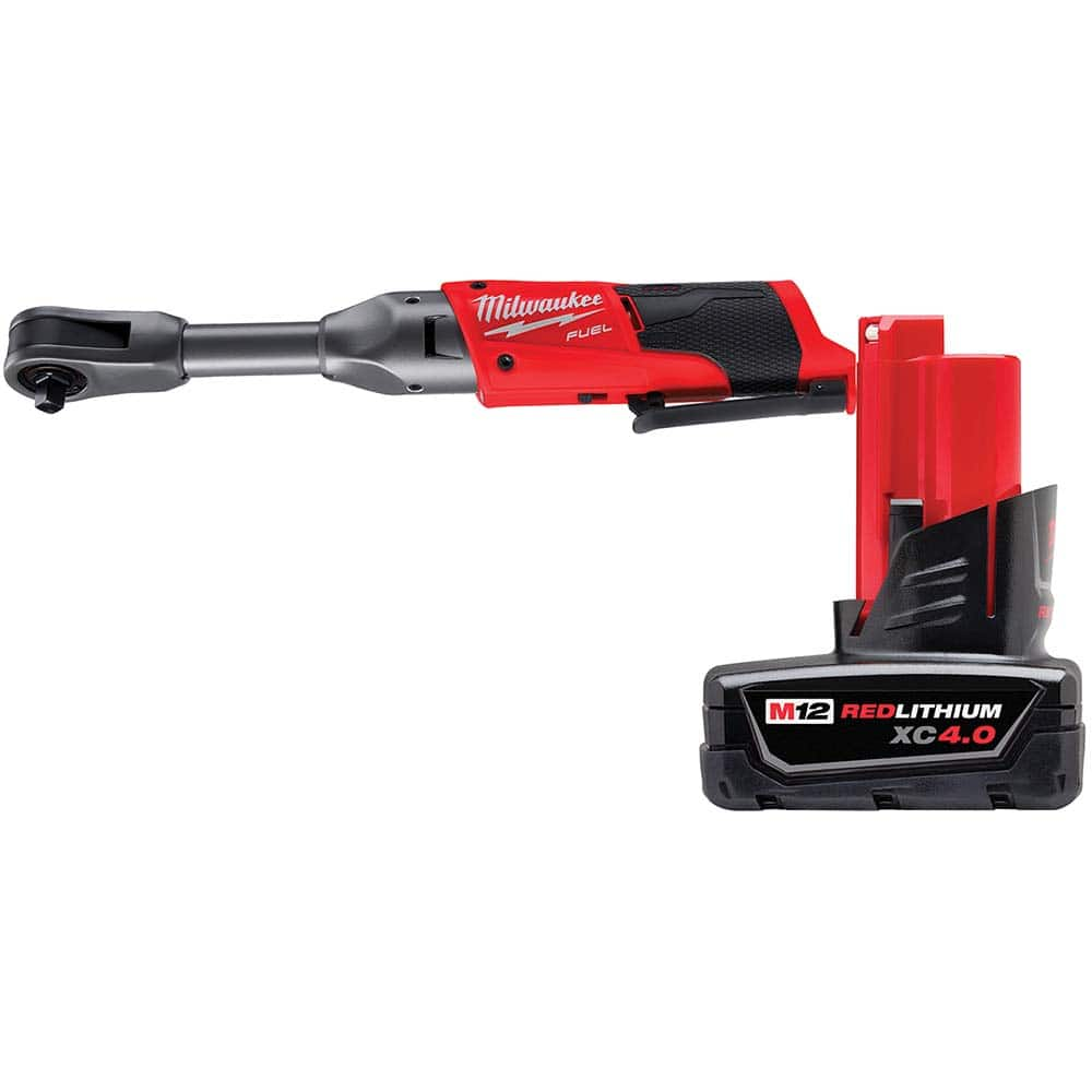 Milwaukee Tool - Cordless Impact Wrenches & Ratchets Voltage: 12.00 Drive Size (Inch): 3/8 - Caliber Tooling