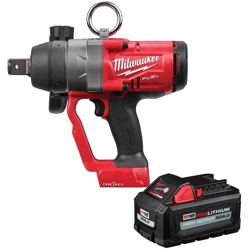 Milwaukee Tool - Cordless Impact Wrenches & Ratchets Voltage: 18.00 Drive Size (Inch): 1 - Caliber Tooling