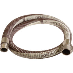 Novaflex - Chemical & Petroleum Hose; Inside Diameter (Inch): 1.5 ; Outside Diameter (Inch): 2 ; Overall Length: 25 (Feet); Type: Chemical Handling Hose ; Connection Type: Cam and Groove ; Minimum Temperature (F): -40.000 - Exact Industrial Supply