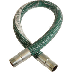 Novaflex - Chemical & Petroleum Hose; Inside Diameter (Inch): 2 ; Outside Diameter (Decimal Inch): 2.4000 ; Overall Length: 20 (Feet); Type: Chemical Handling Hose ; Connection Type: MNPT ; Minimum Temperature (F): -40.000 - Exact Industrial Supply