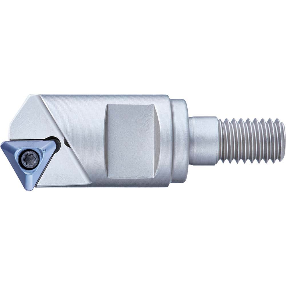 OSG - Indexable Spotting & Center Drills; Drill Diameter (mm): 16.00 ; Maximum Depth of Cut (mm): 4.00 ; Included Angle: 120 ; Shank Diameter (mm): 8.0000 ; Number of Drill Inserts: 1 ; Insert Style: TPKT - Exact Industrial Supply