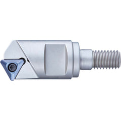 OSG - Indexable Spotting & Center Drills; Drill Diameter (mm): 16.00 ; Maximum Depth of Cut (mm): 4.00 ; Included Angle: 120 ; Shank Diameter (mm): 8.0000 ; Number of Drill Inserts: 1 ; Insert Style: TPKT - Exact Industrial Supply