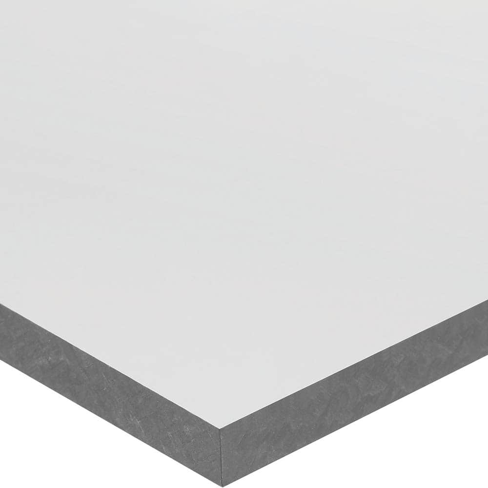 Plastic Sheet: Ultra-High-Molecular-Weight Polyethylene, 1/2″ Thick, Gray, 4,250 psi Tensile Strength Shore D-70