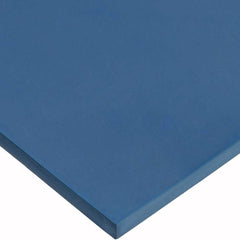 USA Sealing - Rubber & Foam Sheets; Material: Buna-N ; Thickness (Inch): 3/16 ; Durometer (Shore A): 60A ; Hardness: Medium ; Width (Inch): 6.0000 ; Length (Inch): 6 - Exact Industrial Supply