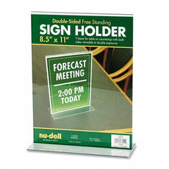 NuDell - Display & Organizer Accessories Type: Sign Holder For Use With: Signs - Caliber Tooling