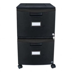 Storex - File Cabinets & Accessories Type: Mobile File Number of Drawers: 2 - Caliber Tooling