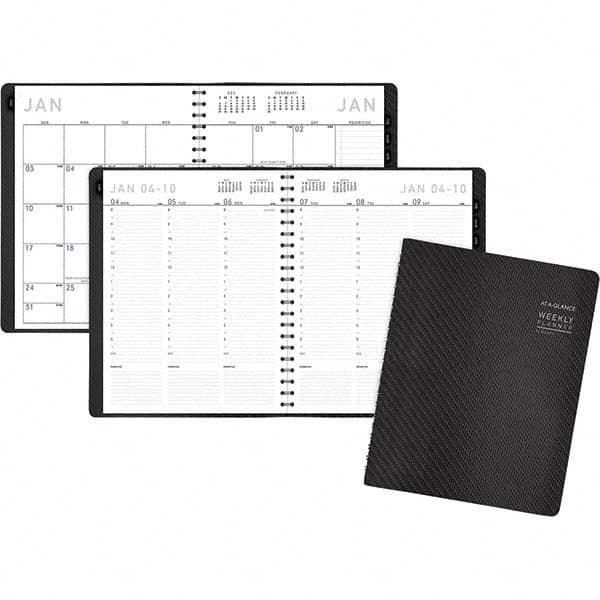 AT-A-GLANCE - Note Pads, Writing Pads & Notebooks Writing Pads & Notebook Type: Weekly/Monthly Planner Size: 11 x 8-1/4 - Caliber Tooling