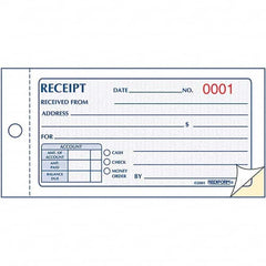 REDIFORM - Note Pads, Writing Pads & Notebooks Writing Pads & Notebook Type: Sales Order Book Size: 2-3/4 x 5 - Caliber Tooling