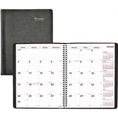 Brownline - Note Pads, Writing Pads & Notebooks Writing Pads & Notebook Type: Monthly Planner Size: 11 x 8-1/2 - Caliber Tooling