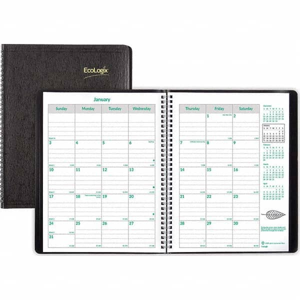 Brownline - Note Pads, Writing Pads & Notebooks Writing Pads & Notebook Type: Monthly Planner Size: 11 x 8-1/2 - Caliber Tooling