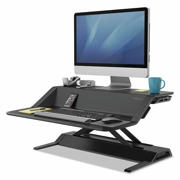 FELLOWES - Office Cubicle Workstations & Worksurfaces Type: Sit N Stand Width (Inch): 32-3/4 - Caliber Tooling