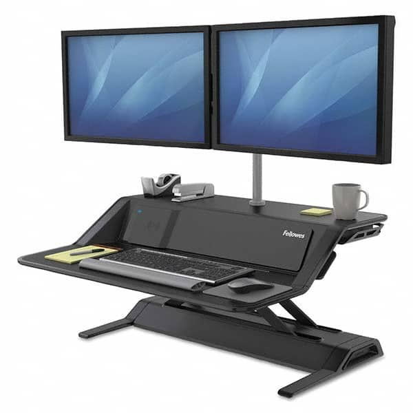 FELLOWES - Office Cubicle Workstations & Worksurfaces Type: Sit N Stand Width (Inch): 32-3/4 - Caliber Tooling