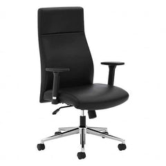 Hon - 47" High Executive High Back Leather Chair - Caliber Tooling