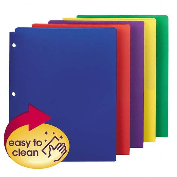 SMEAD - File Folders, Expansion Folders & Hanging Files Folder/File Type: Pocket Folders Color: Multi-Color - Caliber Tooling