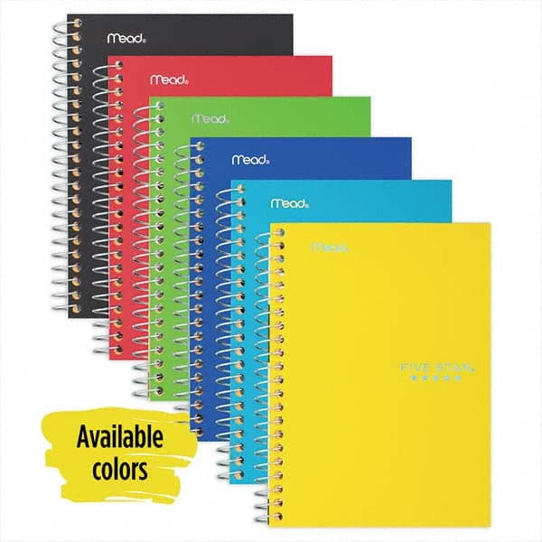 Five Star - Note Pads, Writing Pads & Notebooks Writing Pads & Notebook Type: Notebook Size: 7 x 5 - Caliber Tooling