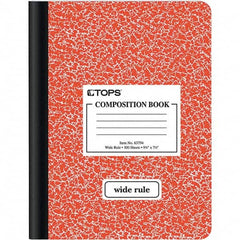 TOPS - Note Pads, Writing Pads & Notebooks Writing Pads & Notebook Type: Composition Book Size: 9-3/4 x 7-1/2 - Caliber Tooling