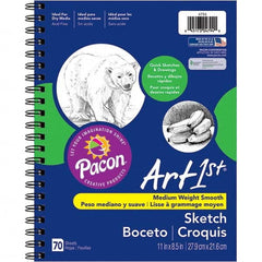 Pacon - Note Pads, Writing Pads & Notebooks Writing Pads & Notebook Type: Sketch Size: 11 x 8-1/2 - Caliber Tooling