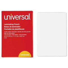 UNIVERSAL - Plastic Pouches Height (Inch): 6-1/2 Width (Inch): 4-3/8 - Caliber Tooling