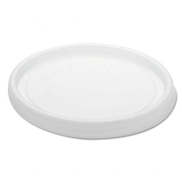 DART - Non-Vented Cup Lids, Fits 6 oz Cups, 2,3-1/2,4 oz Food Containers, Translucent, 1000/Carton - Caliber Tooling