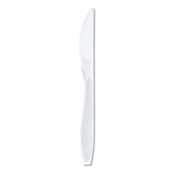 DART - Impress Heavyweight Full-Length Polystyrene Cutlery, Knife, White, 1000/Carton - Caliber Tooling