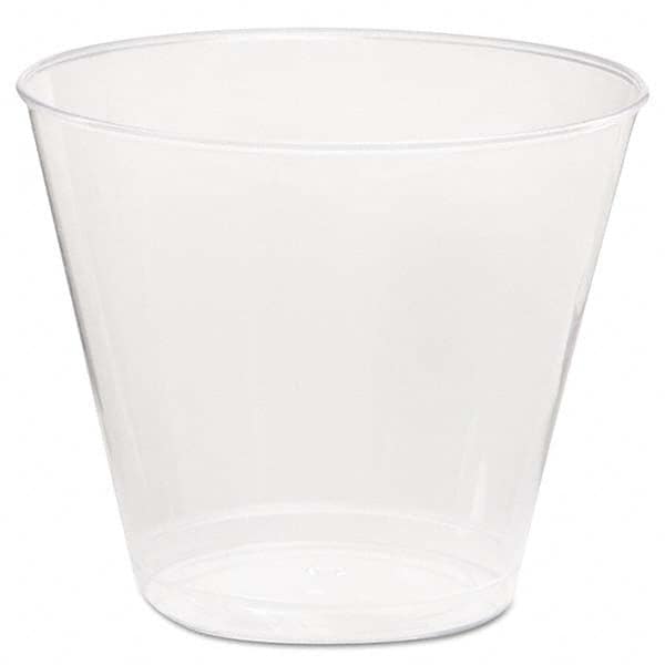 WNA - Comet Plastic Tumbler, 5 oz, Clear, Squat, 50/Pack - Caliber Tooling