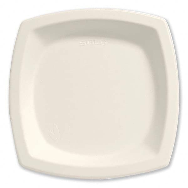 DART - Bare Eco-Forward Sugarcane Dinnerware, 6.7" Plate, 125/Pk - Caliber Tooling