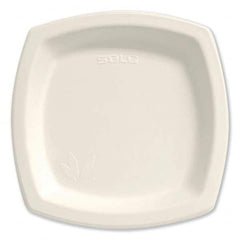 DART - Bare Eco-Forward Sugarcane Dinnerware, 8.3" Plate, 125/Pk - Caliber Tooling