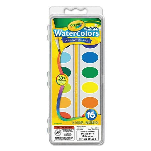 Crayola - Office Machine Supplies & Accessories Office Machine/Equipment Accessory Type: Watercolor Paint For Use With: Craft Projects - Caliber Tooling