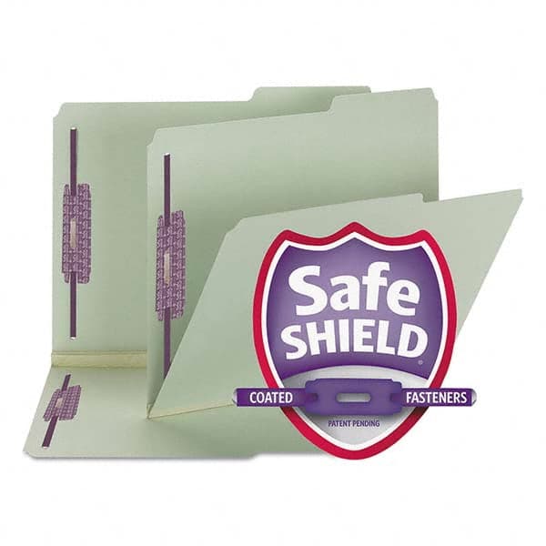 SMEAD - File Folders, Expansion Folders & Hanging Files Folder/File Type: File Folders with Top Tab Fastener Color: Green - Caliber Tooling