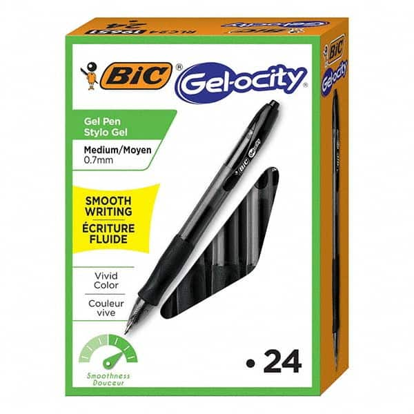 Bic - Pens & Pencils Type: Gel Roller Ball Pen Color: Black - Caliber Tooling