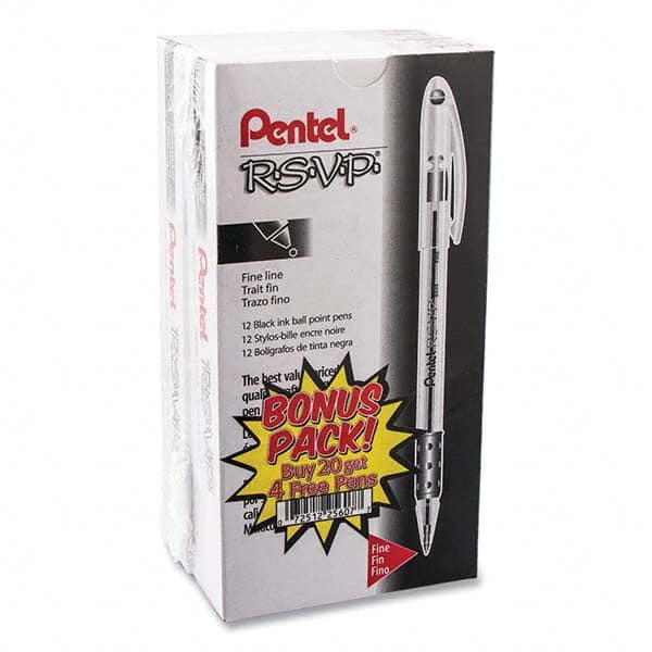 Pentel - Pens & Pencils Type: Ball Point Pen Color: Black - Caliber Tooling