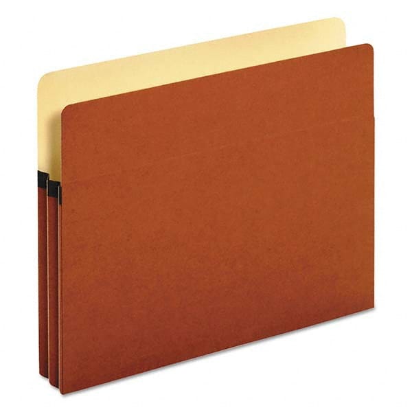 Pendaflex - File Folders, Expansion Folders & Hanging Files Folder/File Type: 1 Pocket Expanding File Color: Red - Caliber Tooling