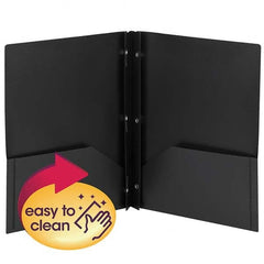 SMEAD - File Folders, Expansion Folders & Hanging Files Folder/File Type: Pocket Folders Color: Black - Caliber Tooling