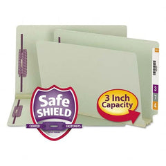 SMEAD - File Folders, Expansion Folders & Hanging Files Folder/File Type: File Folders with End Tab Color: Green - Caliber Tooling