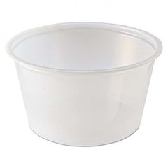 Fabri-Kal - Portion Cups, 2 oz, Clear, 2500/Carton - Caliber Tooling