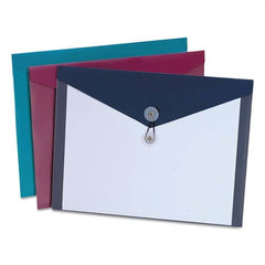 Pendaflex - File Folders, Expansion Folders & Hanging Files Folder/File Type: File Jackets Color: Navy Blue; Burgundy; Teal - Caliber Tooling